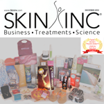 Sept 2012 Emmy gift bag Make My Day Beautiful Skin Inc magazine Dec 2012 issue